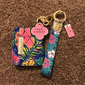 simply southern wristlet and wallet